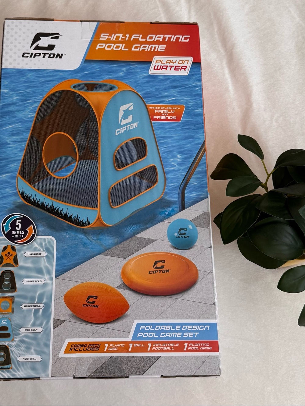 Cipton 5-in-1 Floating Pool Game